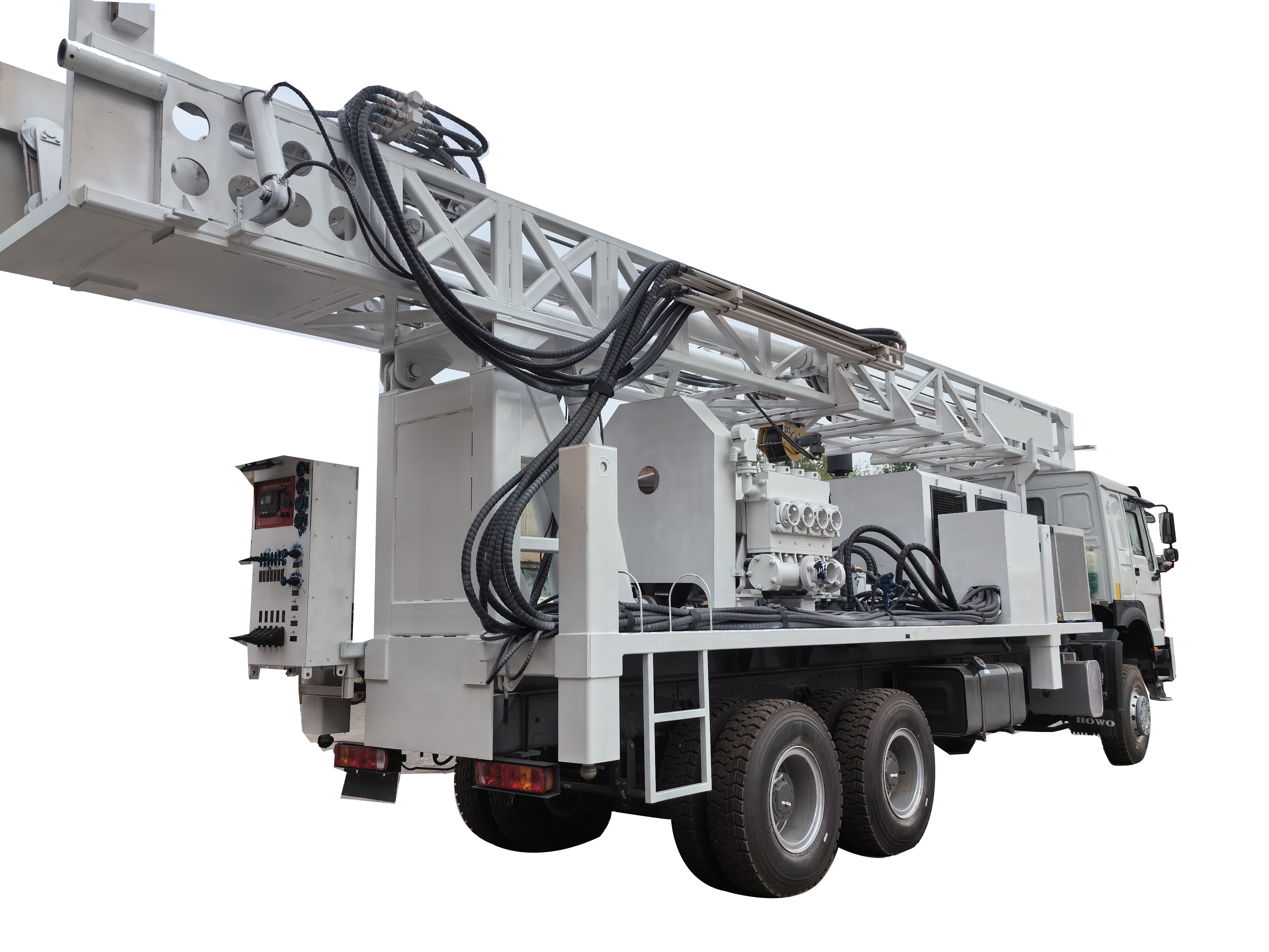 麻豆在线观看-1000全液压动力头1000米水井钻机